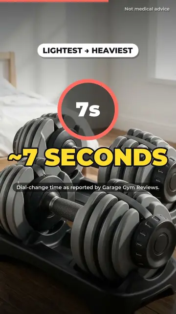 Adjustable vs Rack Dumbbells (YouTube Short)