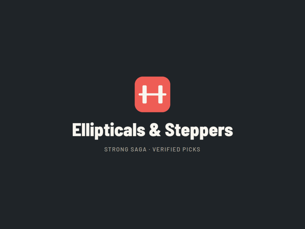 Ellipticals & Steppers. Strong Saga category image