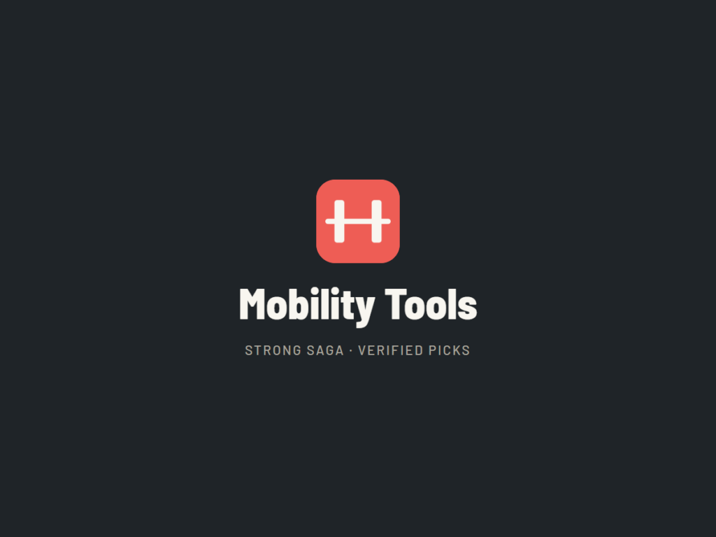 Mobility Tools. Strong Saga category image