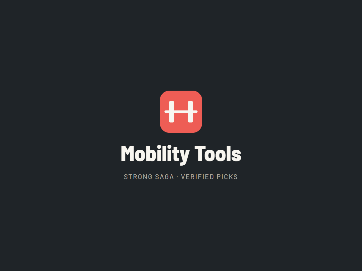 Mobility Tools. Strong Saga category image