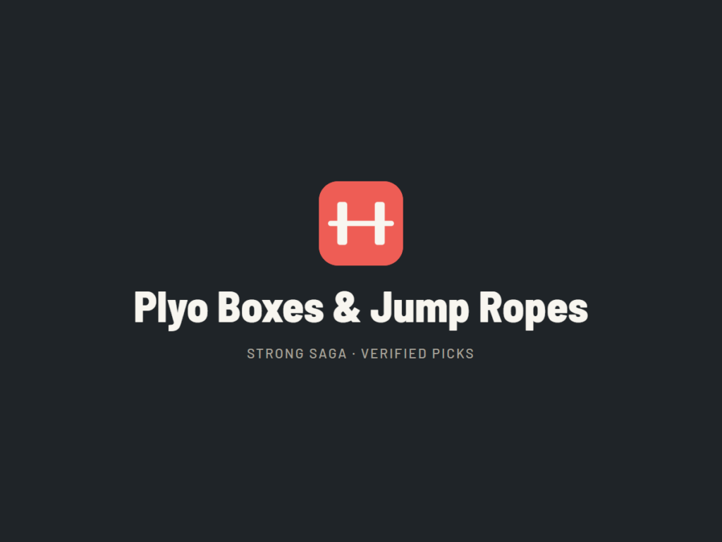 Plyo Boxes & Jump Ropes. Strong Saga category image