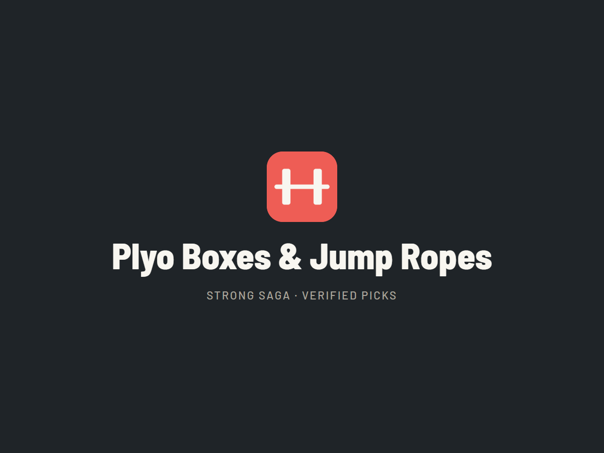 Plyo Boxes & Jump Ropes. Strong Saga category image