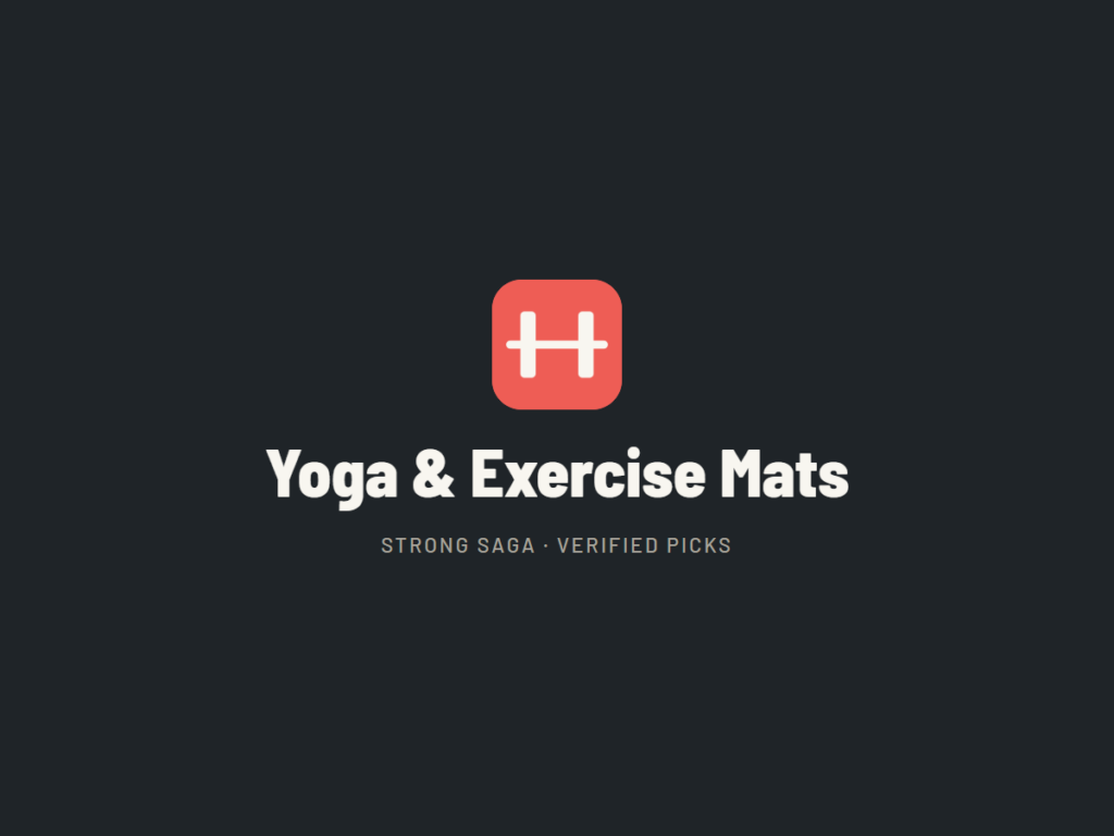 Yoga & Exercise Mats. Strong Saga category image