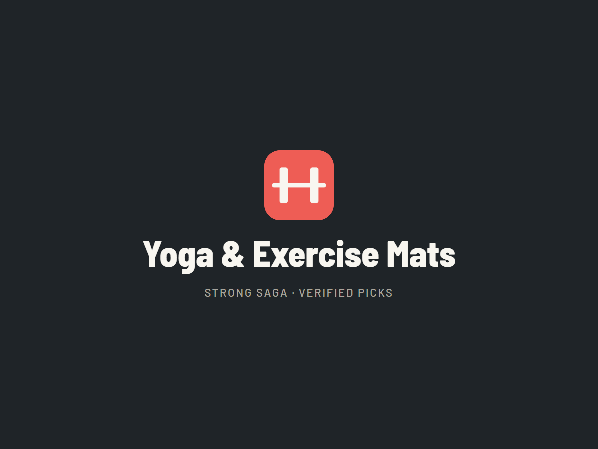 Yoga & Exercise Mats. Strong Saga category image