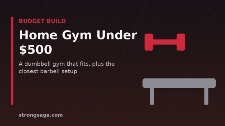 Home Gym Under $500: What to Buy, Item by Item (2026)